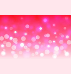 Pink Valentine Bokeh Soft Light Background