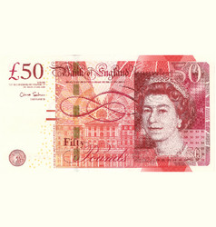 Obverse High Poly Pixel Mosaic Banknote England