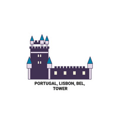 Portugal Lisbon Bel M Tower Travel Landmark