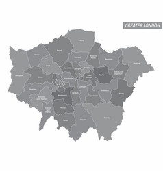 Greater London Administrative Map