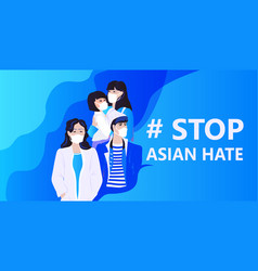 Stop Asian Hate Activists In Masks Protesting