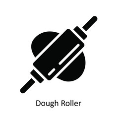 Dough Roller Solid Icon Design