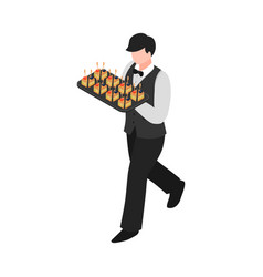 Isometric Banquet Waiter