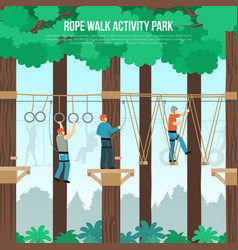 Rope Walk Park Flat Poster