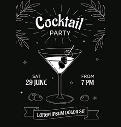 Cocktail Party Poster