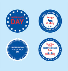 Set Of 4th July United States Independence Day