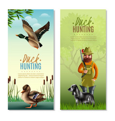 Duck Hunting Vertical Banners