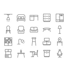 Furniture Icon Set