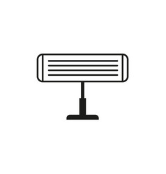 Infrared Heater Icon Eps 10