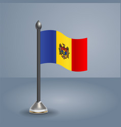 State Table Flag Of Moldova