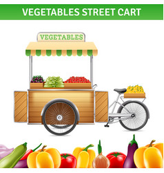 Vegetables Street Cart