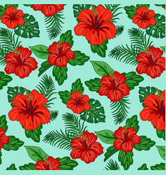 Hand Drawn Hawaiian Shirt Pattern Design