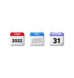 Calendar Date 3d Icon Agenda Schedule Plan