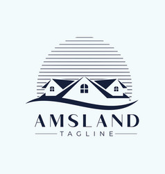 Real Estate Logo Design Template Idea