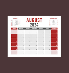 Calendar For August 2024 Starts Sunday