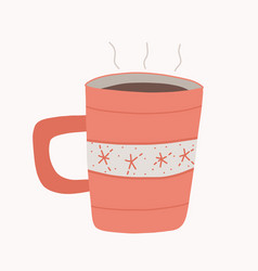 Cup With Coffee Mug With Cocoa Warm Drink