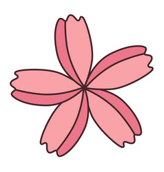 Pink Flower Floral Design Element