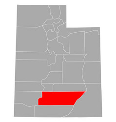 Map Garfield In Utah