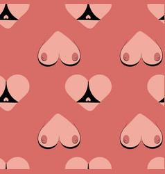 Seamless Pattern Boobs And Butt White Girl