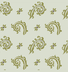 Branches And Twisted Twigs Floral Seamless Print