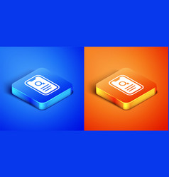 Isometric Dating App Online Mobile Concept Icon