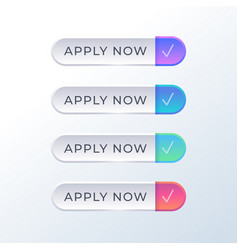 Gradient Apply Now Label Set