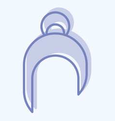 Icon Hair Style Related To Fashion Symbol Two