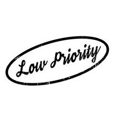 Low Priority Rubber Stamp