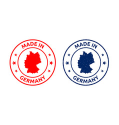 Made In Germany Icon Set German Product Stamp