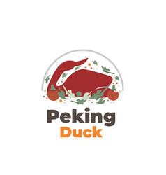 Red Peking Duck With Vegetables