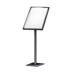 Vertical Sign Holder Stand Blank Menu Board