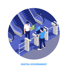 Digital Government Concept