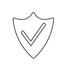 Shield With Checkmark Icon