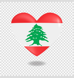 Volumetric Heart Of Lebanon On Checkered