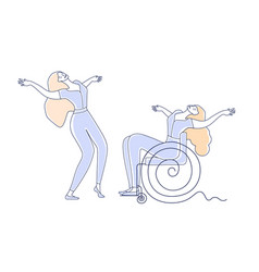 Wheelchair Dance Women With Disabilities Dancing