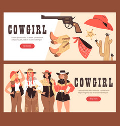 Beautiful Cowgirl And Vintage Accessories