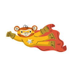 Monkey Animal Superhero Character Dressed In Mask