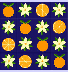 Orange Seamless Pattern