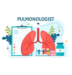 Pulmonologist With Doctor Pulmonology Lungs