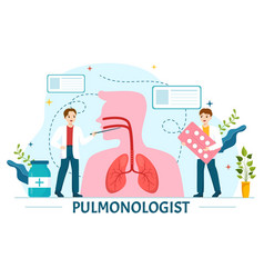 Pulmonologist With Doctor Pulmonology Lungs