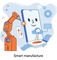 Smart Manufacture Concept With Automated