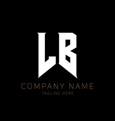 Lb Letter Logo Design Initial Letters Gamings