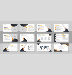 Business Presentation Templates Modern Brochure