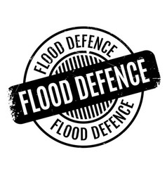 Flood Defence Rubber Stamp