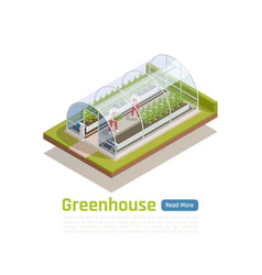 Greenhouse Outdoor Isometric View