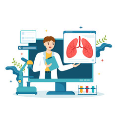 Pulmonologist With Doctor Pulmonology Lungs