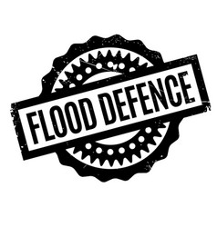 Flood Defence Rubber Stamp