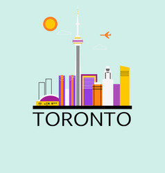 Toronto Travel Background