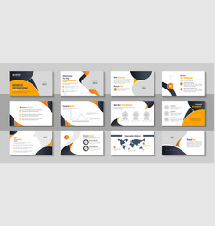 Business Presentation Templates Modern Brochure