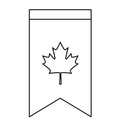 Canadian Flag Garland Hanging